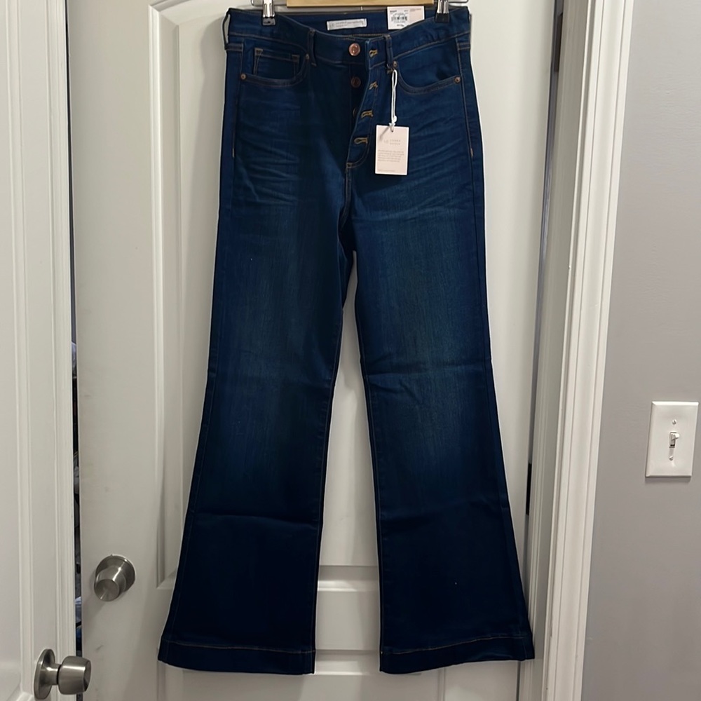 Koran Conrad Super High Rise Flare jeans